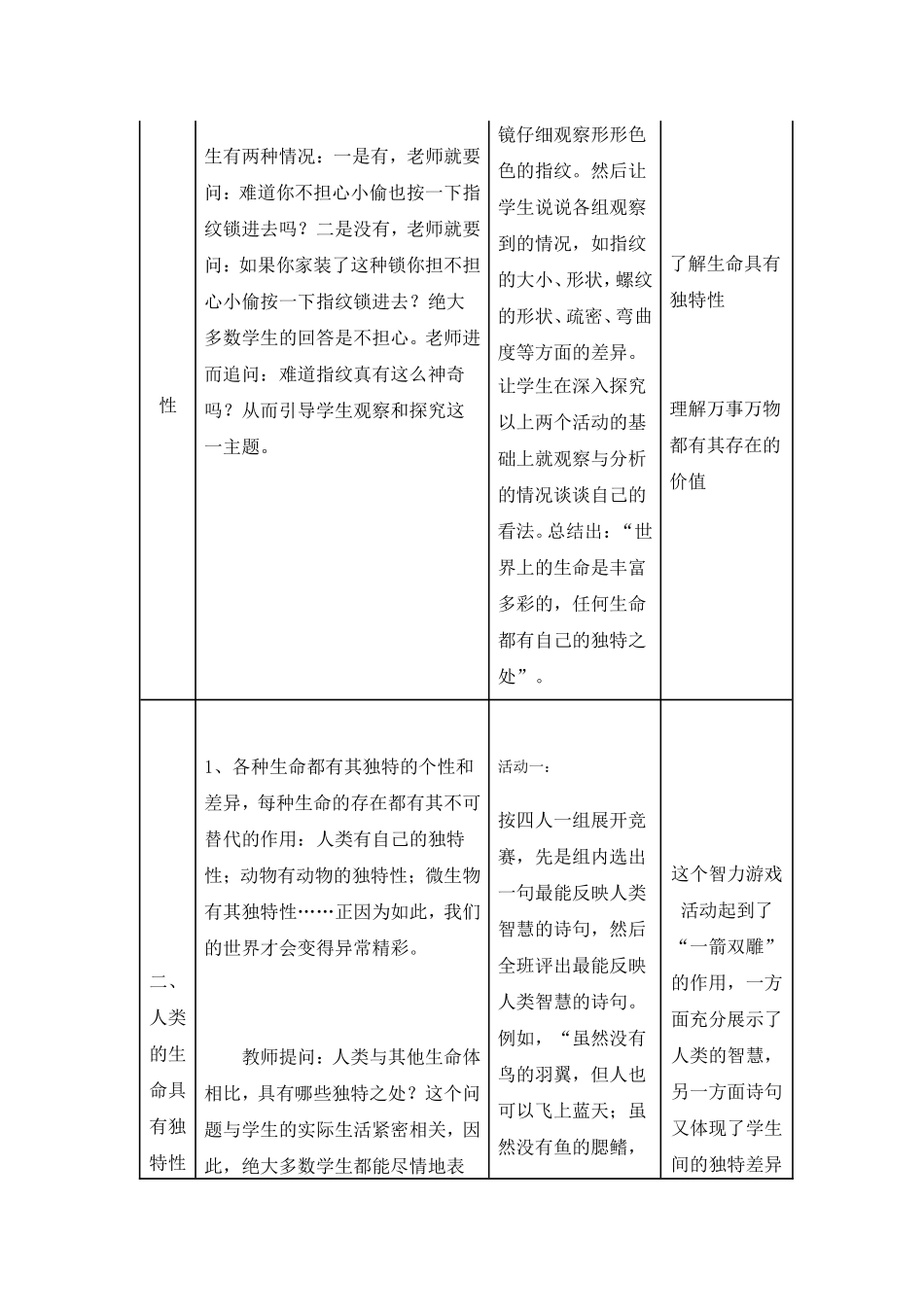 人的生命独特性_第2页