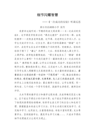 细节闪耀智慧1雷丹