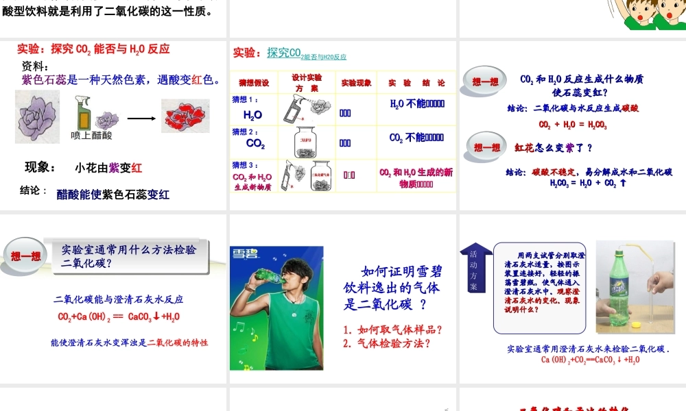 人教版九年级化学第六单元第三节第一课时