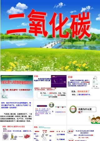 人教版九年级化学第六单元第三节第一课时