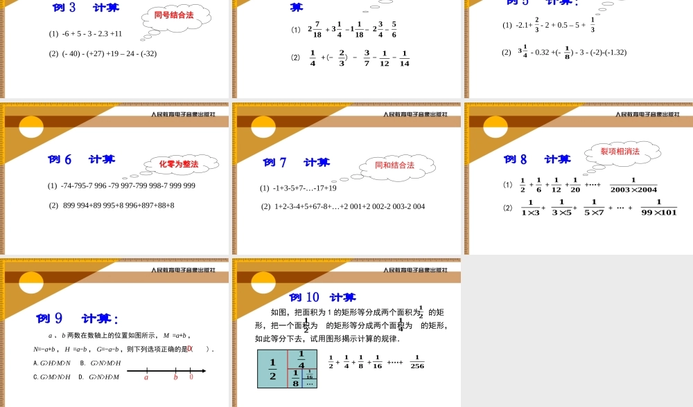 《有理数的加减法》复习课件(1)1