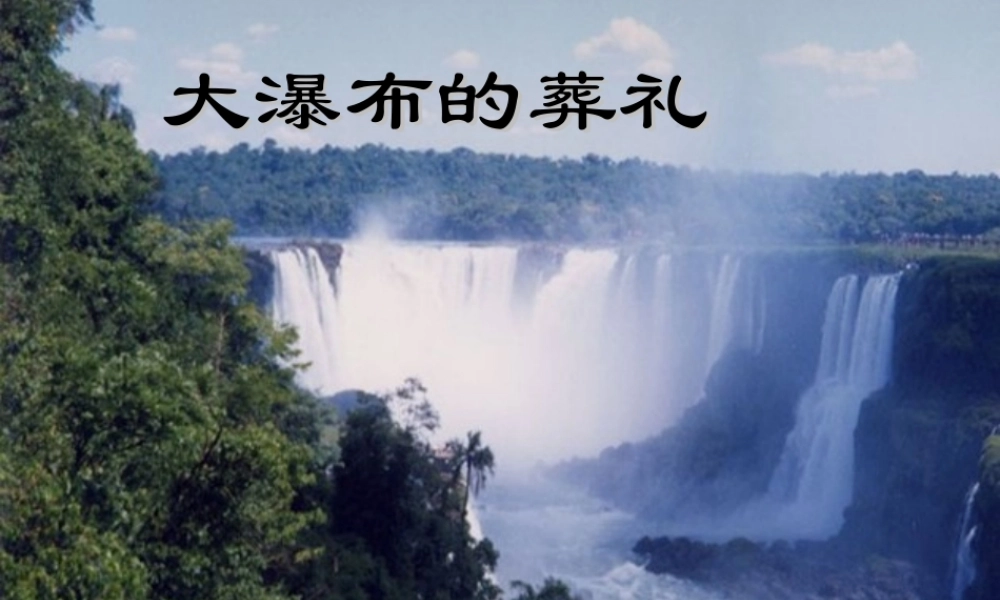 大瀑布的葬礼 (3)