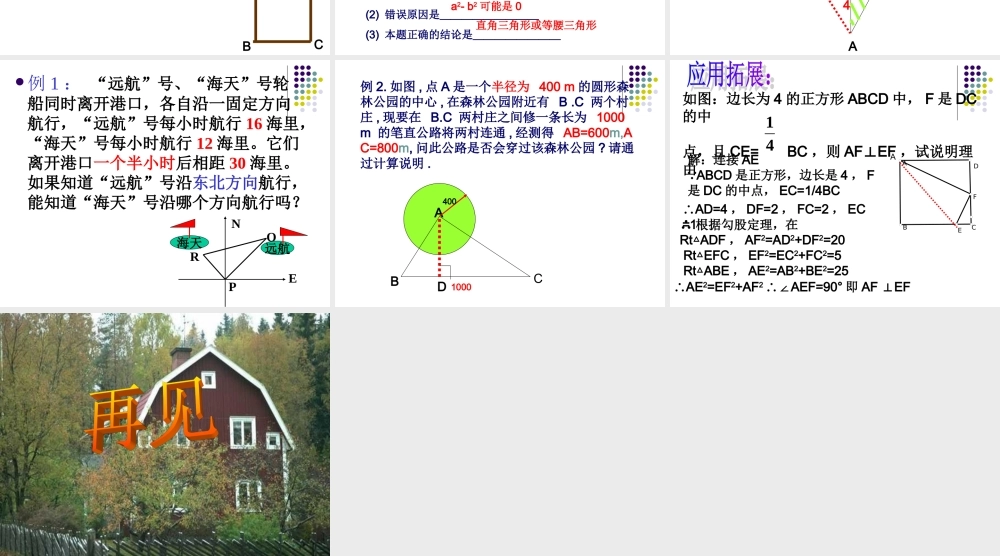 勾股定理的逆定理2