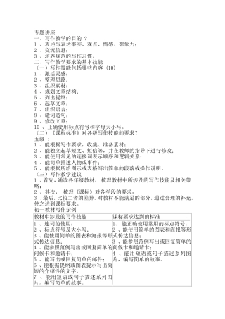 初中生英语写作教学设计与案例分析