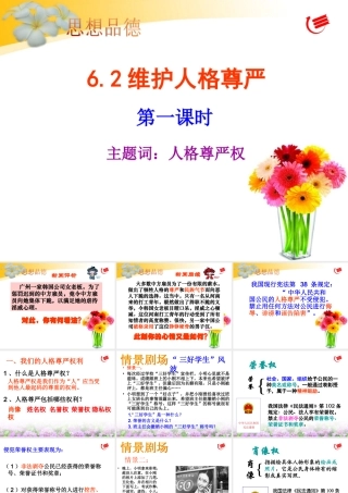 维护人格尊严 (2)