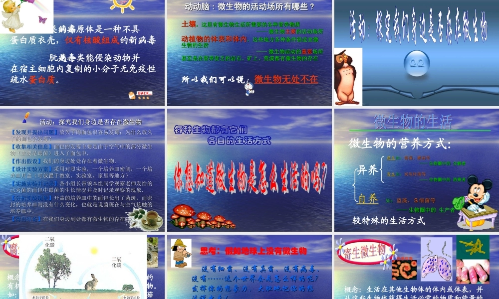 生物圈中微生物