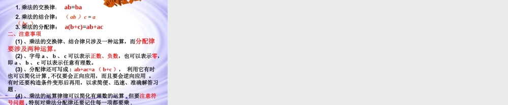 有理数乘法（二）zmj-2390-81733