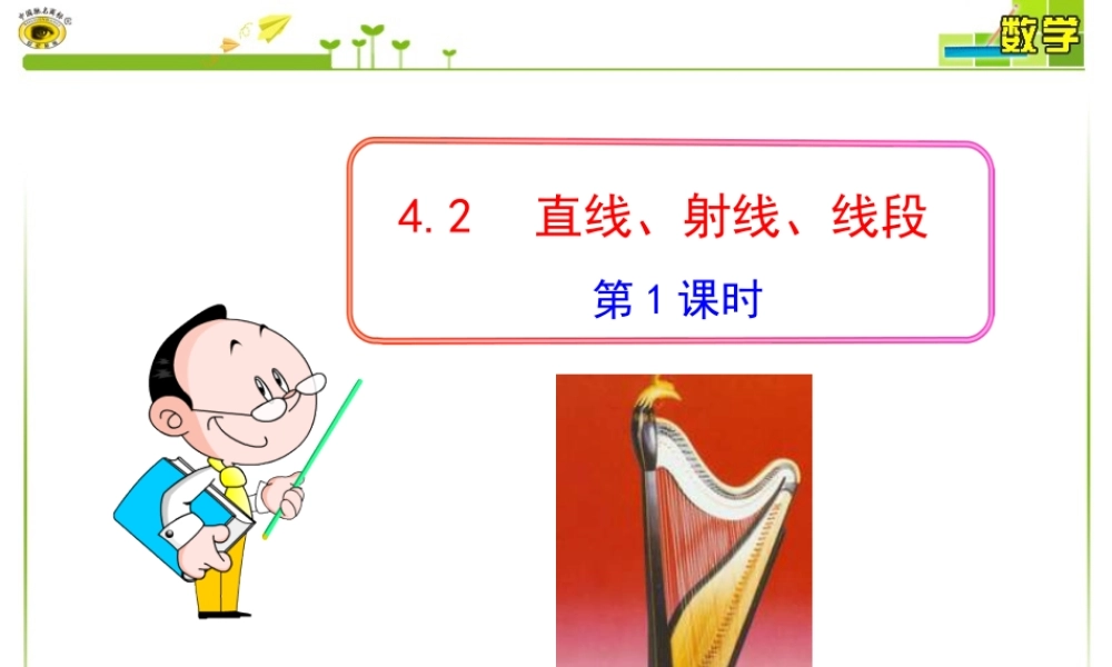 直线射线线段第课时