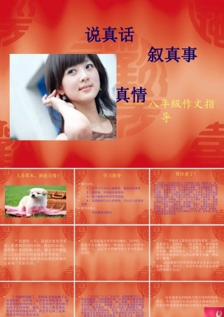 说真话，叙真事，抒真情 (2)