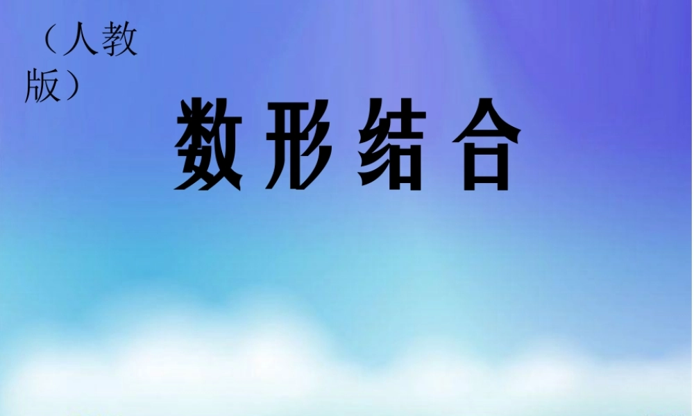 数形结合教学