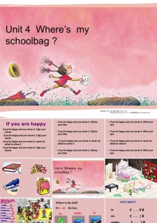 人教版英语七年级上册unit4课件1