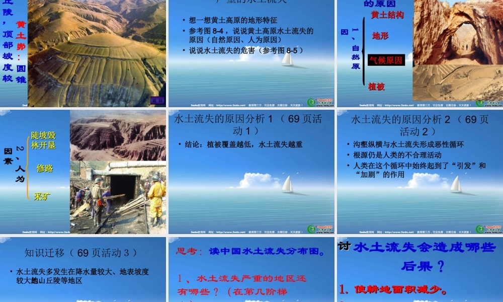 八年级地理黄土高原1