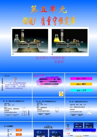 质量守恒定律课件