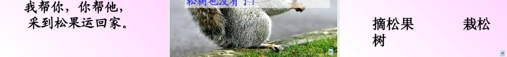 松鼠和松果第二课时