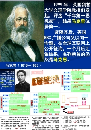 课国际工人运动和马克思主义的诞生