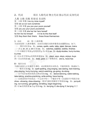 英语语法总结（二）罗洪珍