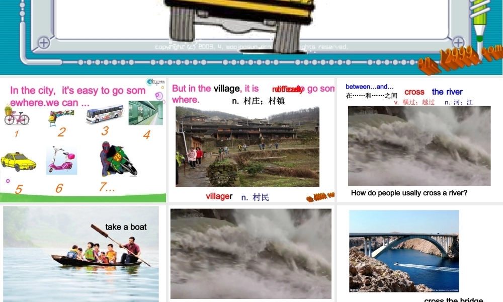 2013年新版七年级下Unit3阅读课课件