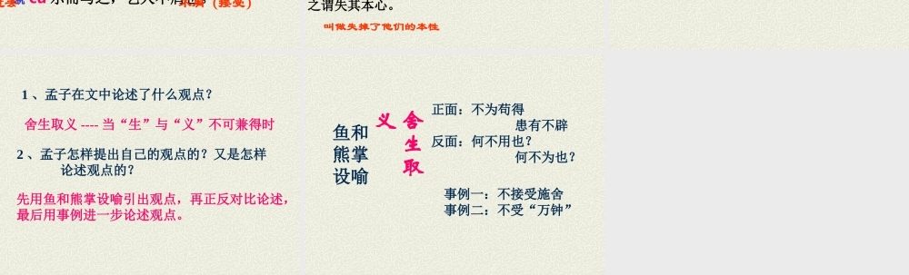 《鱼我所欲也》课件 (2)