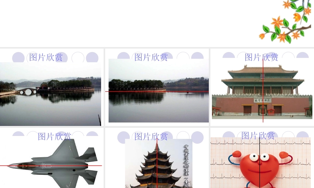 生活中的轴对称