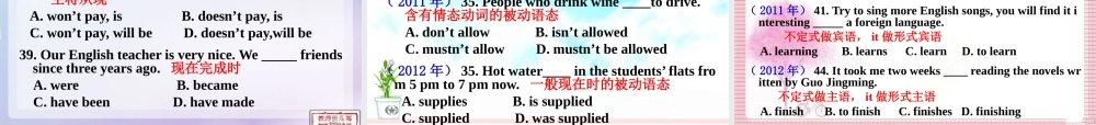 (培训资源)2013年英语中考备考资料