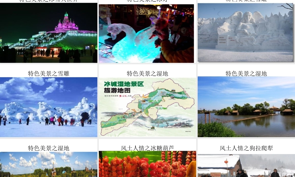 美丽哈尔滨课件