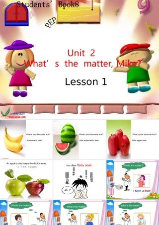 (人教PEP)六年级英语下册课件_unit2_完整版