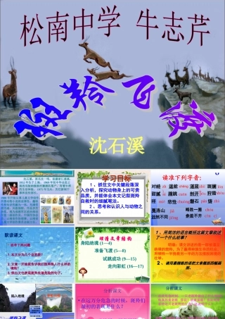 《斑羚飞渡》牛志芹2013529