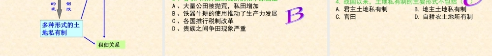 【历史】第2课中国古代的土地制度课件2（岳麓版历史必修2）