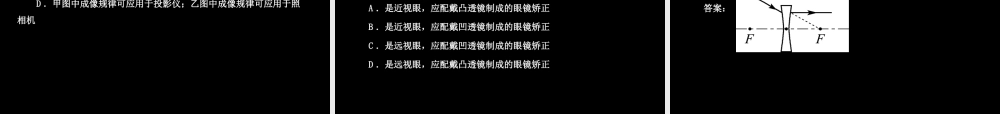 透镜及其应用复习