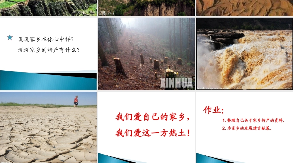 家乡的特产有什么PPT课件
