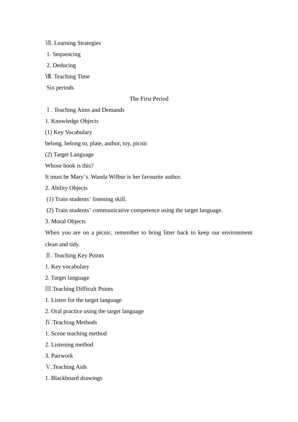 九年级Unit5ItmustbelongtoCarla教案_第3页