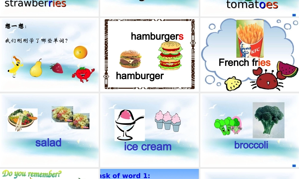 新目标英语Unit6第一课时课件