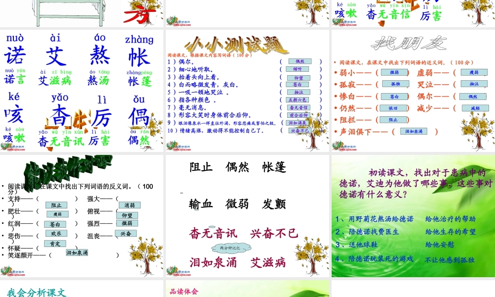 生命的药方PPT课件