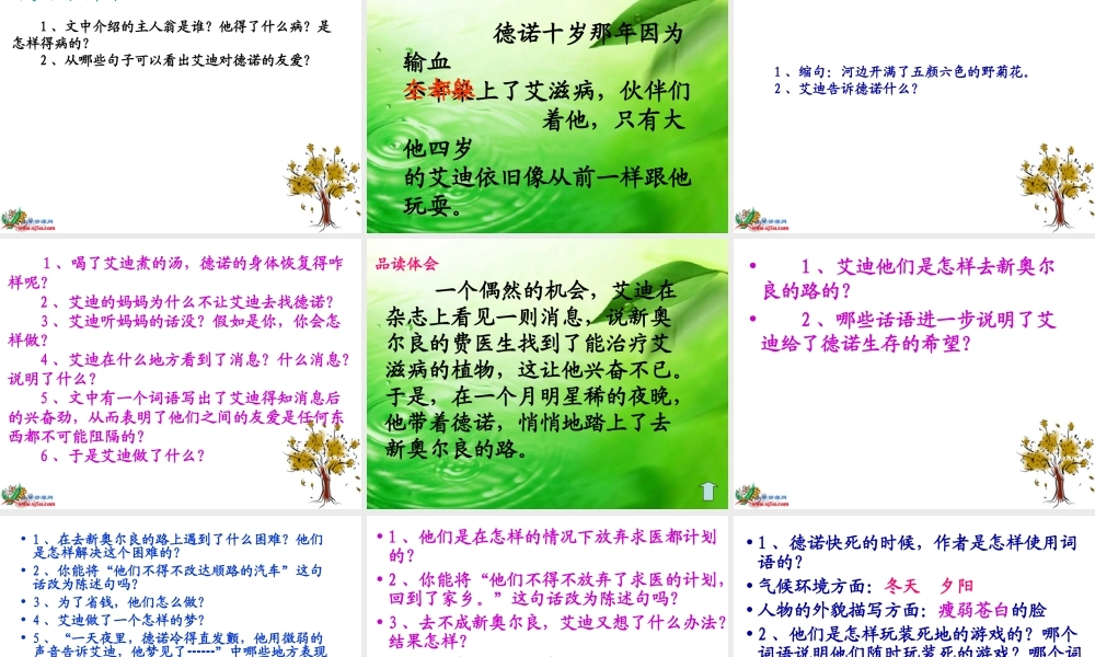 生命的药方PPT课件