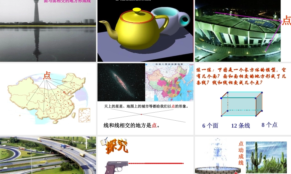 《点、线、面、体》参考课件1