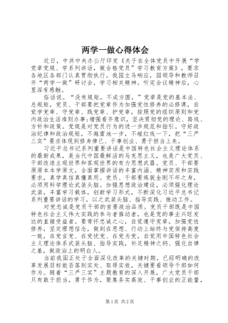 两学一做心得体会 (42)