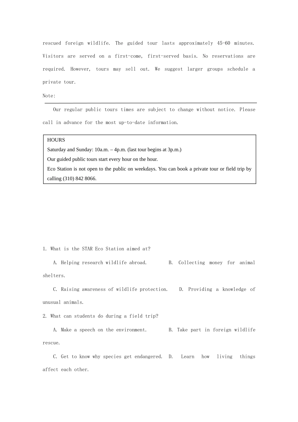 高三英语上学期期末拉链考试卷二考试卷_第2页
