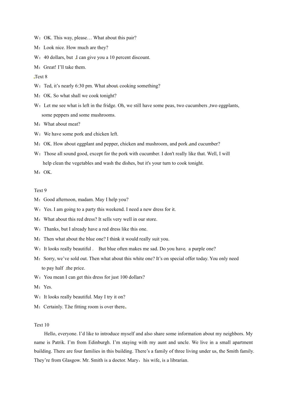 陕西省咸阳市高三模拟考试(三)英语答案 陕西省咸阳市届高三英语模拟考试考试卷(三)(PDF) 陕西省咸阳市届高三英语模拟考试考试卷(三)(PDF)_第2页