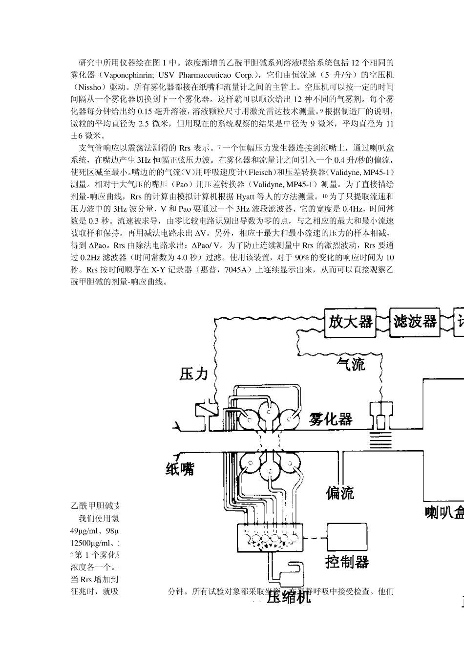 (039)一种新的,用乙酰甲胆碱和过敏源进行支气管激发试验的潮汐式呼吸法_第2页