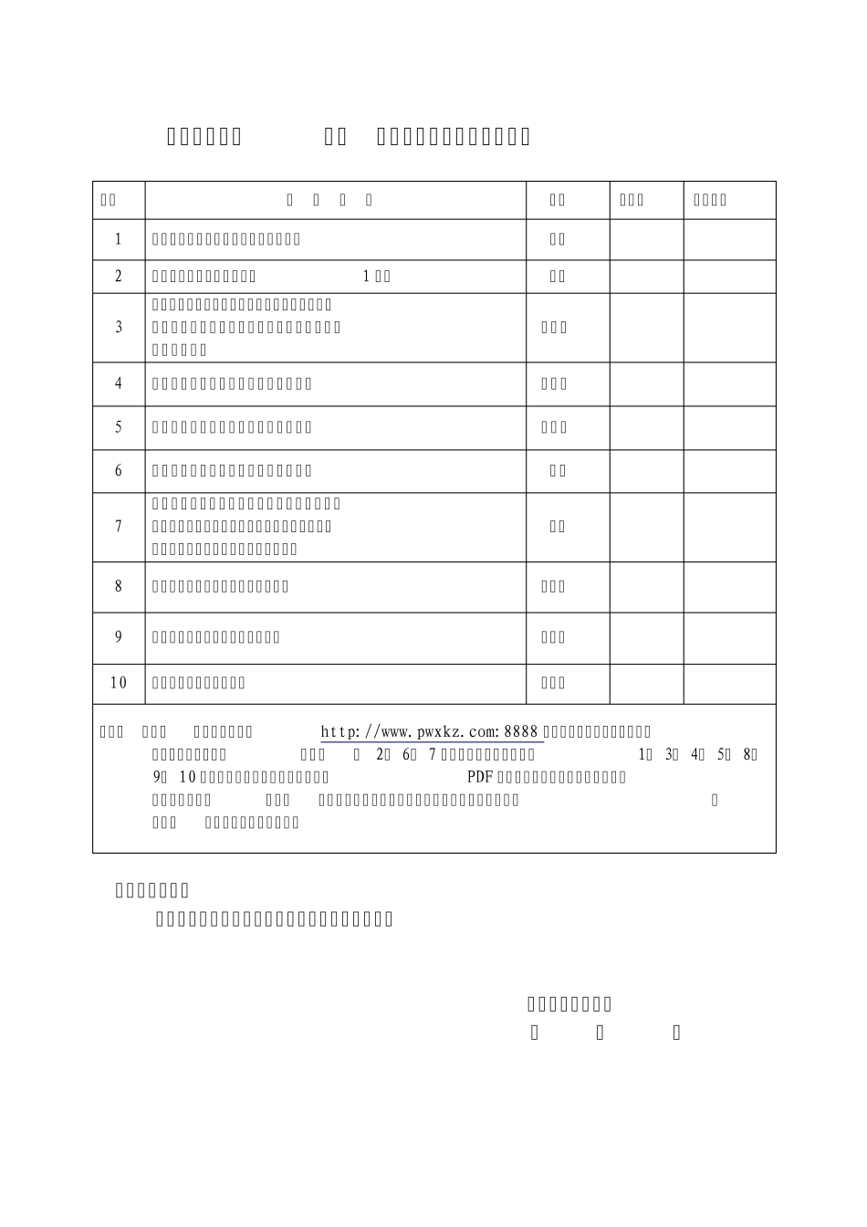 (20140430)排污许可证申请表_第2页