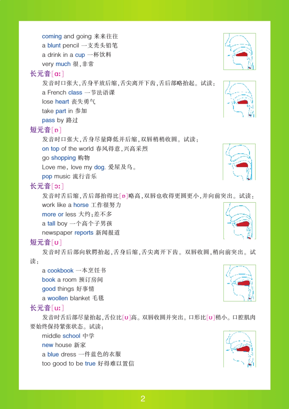(IPA)国际音标发音示意图_第2页