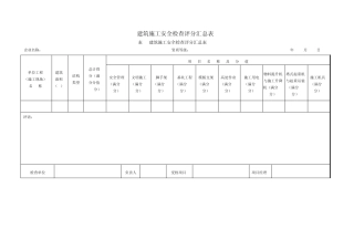 (JGJ592011)标准中20个安全检查评分表(2013618)