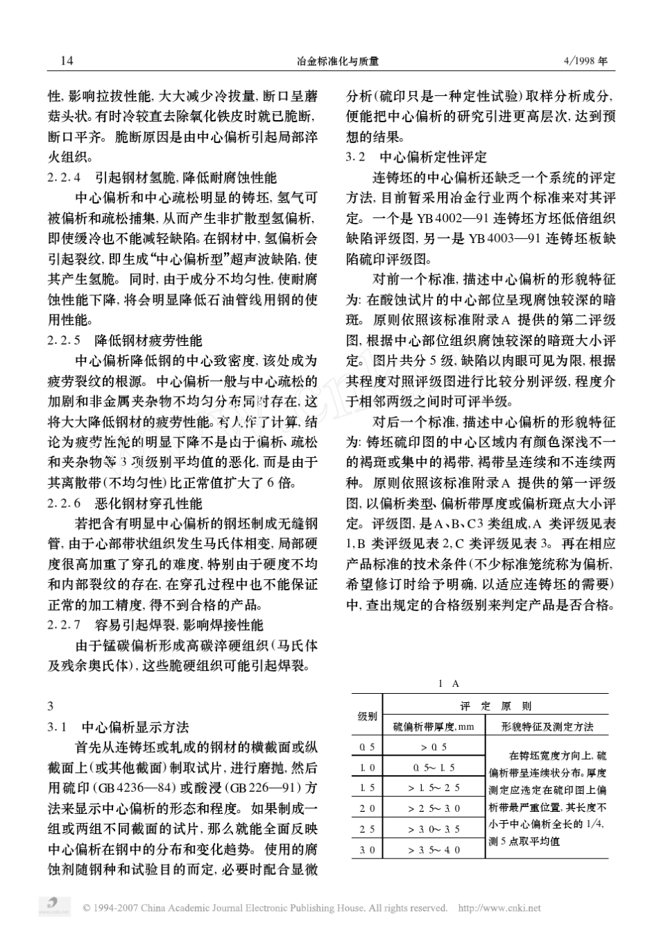 中心偏析原因_危害_评定及预防_上__第3页