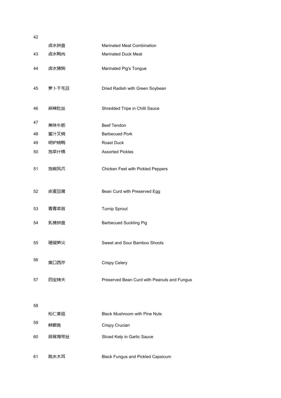 中文菜名英文译法_第3页