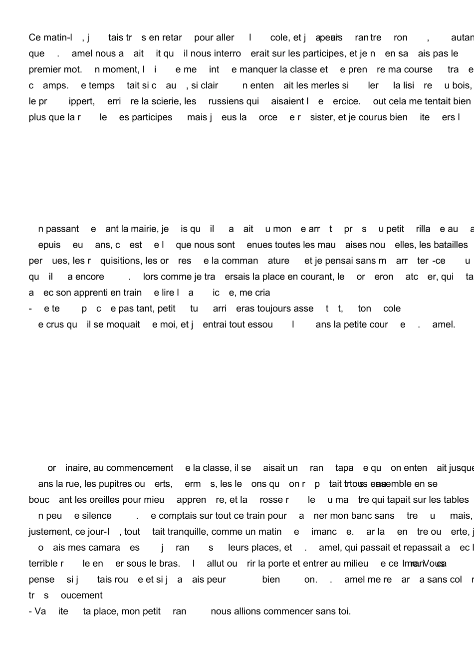 中法对照都德最后一课_第1页