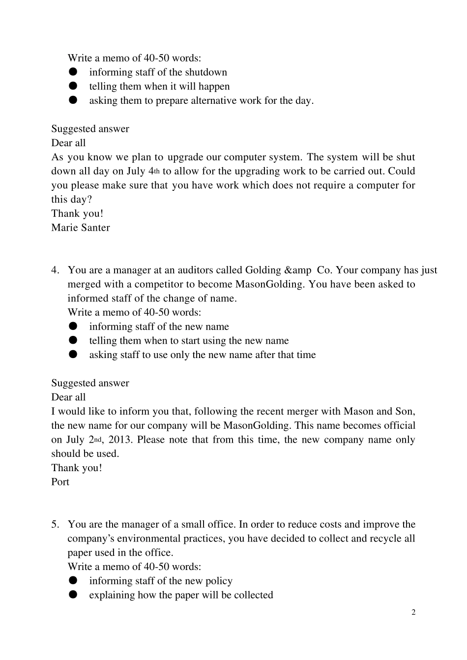 中级商务英语写作参考范文_第2页