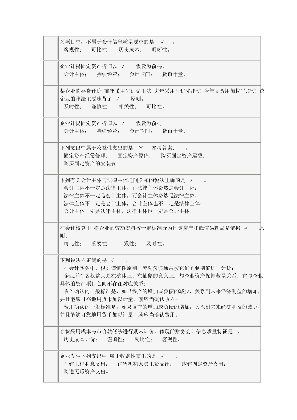 中级财务会计总论第一章答案_第2页