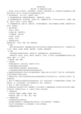 兽医微生物学(详)