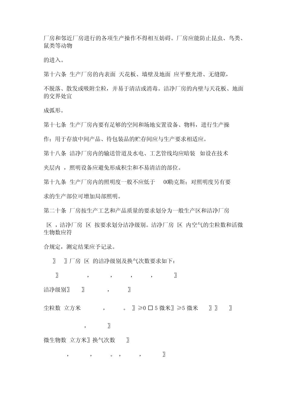 兽药生产质量管理规范实施细则_第3页