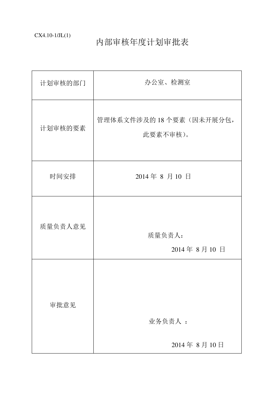 内审及管理评审材料_第2页